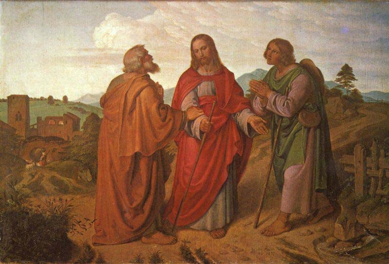 Joseph von Fuhrich The walk to Emmaus